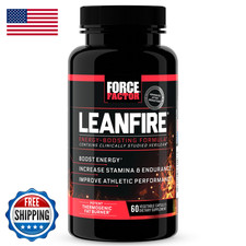 Force Factor Leanfire Pre Workout Energy Pill...