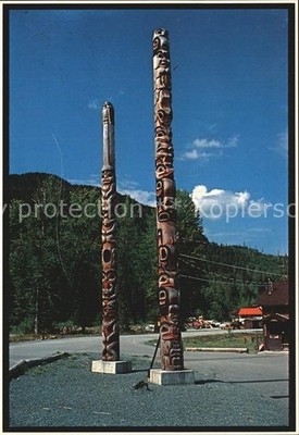 Terrace Kitsumkalum Indian Band Two Poles