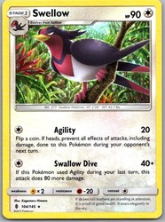 Swellow 104/145 Guardians Rising Rare