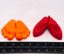 Mr. Potato Head X2 Red Orange Feet Shoes Bott...