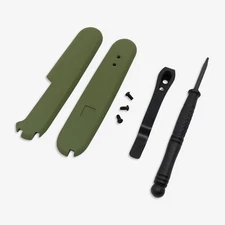 Plus Scales Set with Optional Pocket Clip for Victorinox SAKs