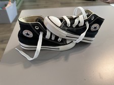 Converse Chuck Taylor All Star Toddler Size 7 Black White High Top Shoes EUC