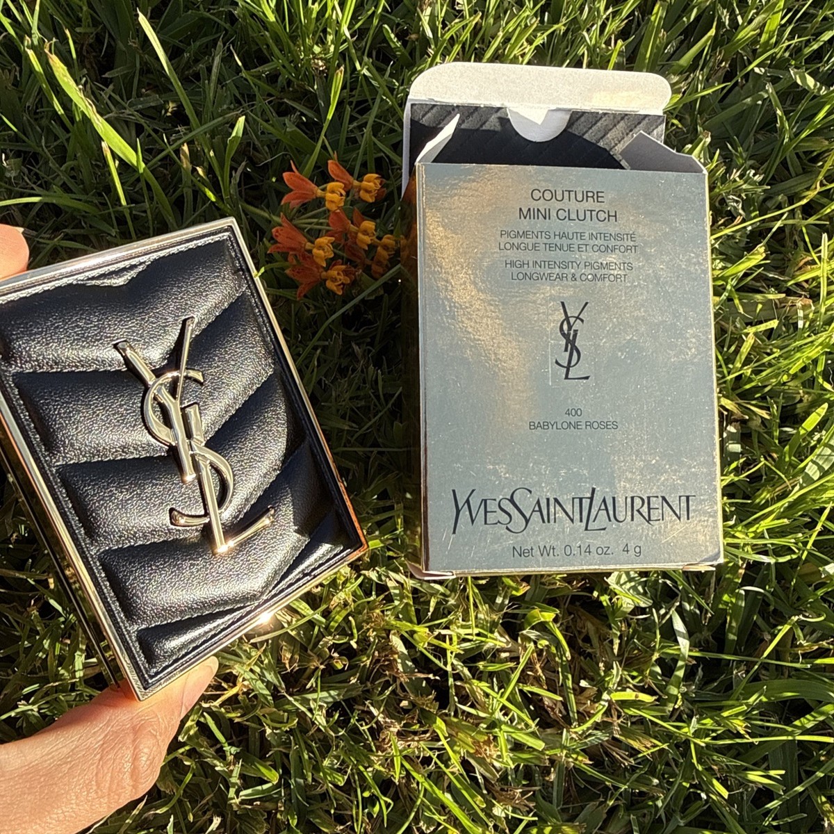 YSL Couture Mini Clutch Eyeshadow Palette New In Box 400 Babylone