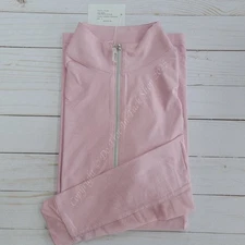 Tailored Sportsman ICEFIL Long Sleeve Ziptop Shirt - Think Pink/White/Silver