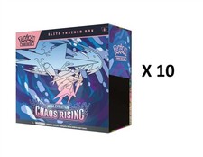 JCC Pokémon Chaos Rising Elite Entrenador Caja Estuche Sellado