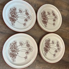 Noritake Desert Flowers Stoneware Salad Plate...