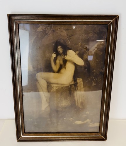 Vintage Fine Art Print of Thomas Millie Dows ‘The Kelpie’ 19895