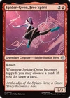 x1 Spider-Gwen, Free Spirit SPM Spider-Man MTG 90 M/NM 1x