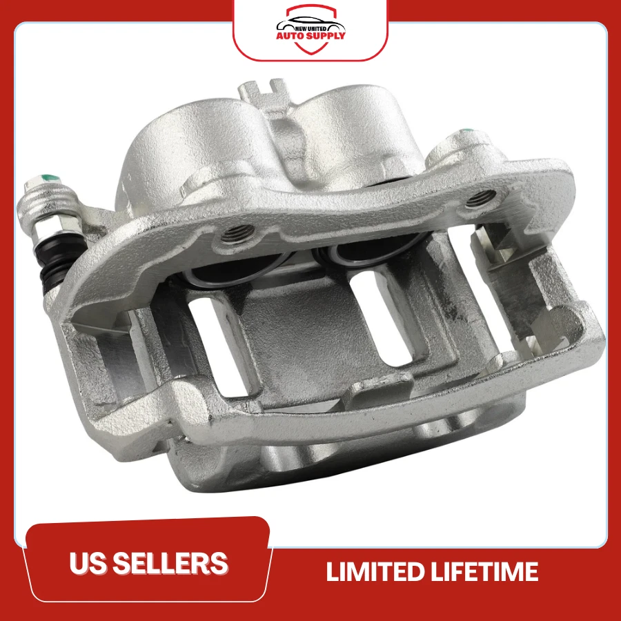 Pinza de freno con soporte para 00-04 Nissan Xterra I4 2,4 L V6 3,3 L delantera derecha Foto 2 de 2