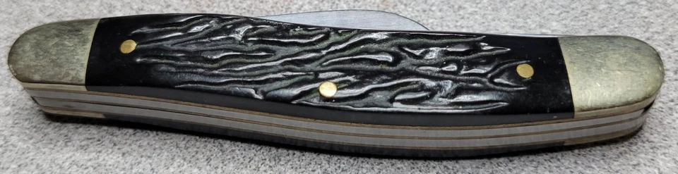 Remington Stockman Folding Knife Stainless Steel Blades Missing Badge - Image 3 of 4