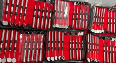 Lot of 20 Pcs Hu-Friedy MH6 Mirror Satin Steal Handle
