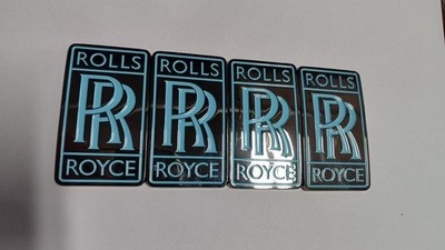 For Rolls-Royce style metal emblems custom fits RR Wraith/Cullinan/Phantom/Ghost