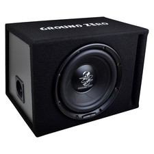 GROUND ZERO GZIB 25BR - 25cm Auto Gehäuse Bassreflex Subwoofer 250W (GZIB-25BR)
