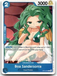 Boa Sandersonia OP13-050 Common Carrying on His Will One Piece TCG
