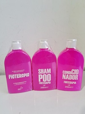 Fioterapia Progressiva 250ml + Shampoo 250ml + Condicionador 250ml / Gold Spell