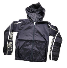 Reflex Women's Windbreaker Rain Jacket Hooded Lightweight Packable Size M