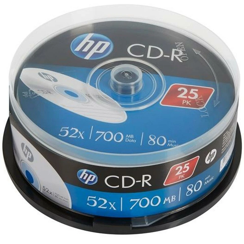 CD-R HP 700 MB 52x [8 Stück] - Bild 2 von 2