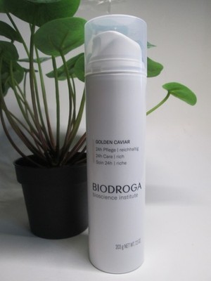 BIODROGA golden caviar  24hr care rich cream 203G /7.2 oz  pro size   NEW