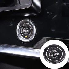 For Corvette C8 2020-2021 Carbon Fiber One-touch Start Stop Button Trim Cover
