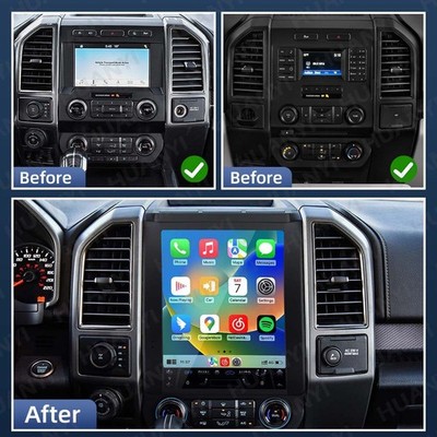 12.1'' Android Car Radio For Ford F150 2015-2021 Navigation GPS Stereo Upgrade