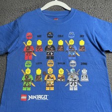 Camiseta Lego Ninjago Boy manga corta talla 5/6 2015 con licencia