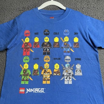 Lego Ninjago Boy Short Sleeve T Shirt Size 5/6 2015 Licensed