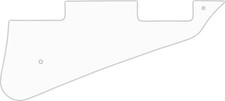 WD Custom Pickguard For Gibson Les Paul Standard Or Les Paul Custom #04R Whit...