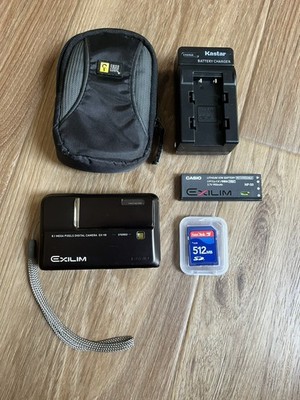 Casio Exilim EX-V8 Digital Camera 8.1MP 2.5'' LCD 7x Zoom w/ Battery + Charger 