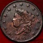 1830-P Large Cent — photo from another recent sale