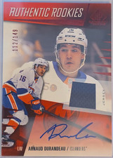 2023-24 UPPER DECK SP GAME USED Arnaud Durandeau Authentic Rookies 112/149
