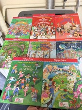 Fisher Price Little People Big Book Lot of 8 books Time Life for Children