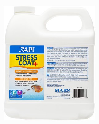 API STRESS COAT Aquarium Water Conditioner **Half Gallon ( 64 Ounce )**