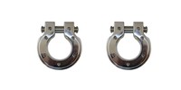 All Sales Billet Hook- Round D-ring Brushed on sale All Sales Billet Hook- Round D-ring Brushed on sale