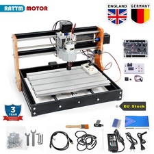 『EU』3018-PRO CNC ROUTER Wood Miling Engraver Machine+Offline+Limit Switch+E-Stop
