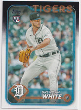 2024 Topps #8 Brendan White RC Detroit Tigers