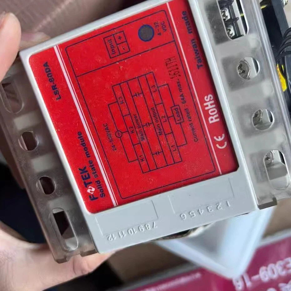 Fotek LSR-80DA+FAN LSR-80DA Solid State Module Brand Free Ship - Image 2 of 4