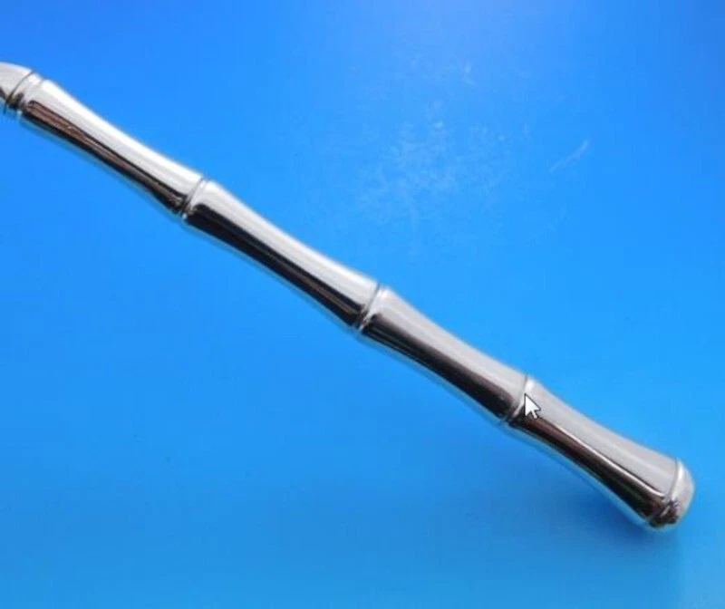 Tenedor regular de plata de ley Mandarin by Towle cubiertos cubiertos de 7 3/4" Foto 2 de 2