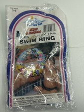 1991 Intex The Wet Set Mickey  Friends Swim Ring 20  Mickey Scuba