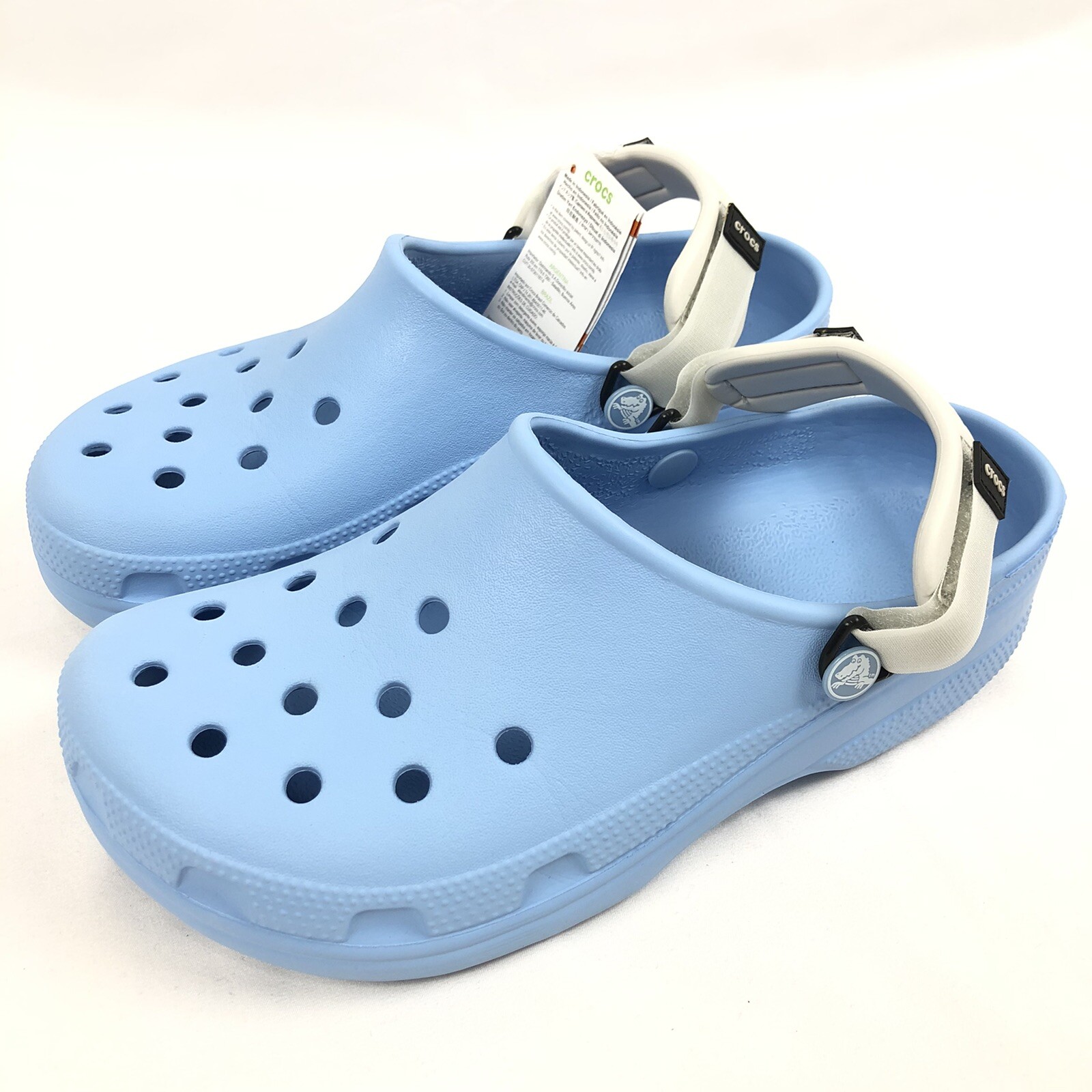 Crocs Classic Powder Spring Blue Womens Size 9 Mens 7… Gem