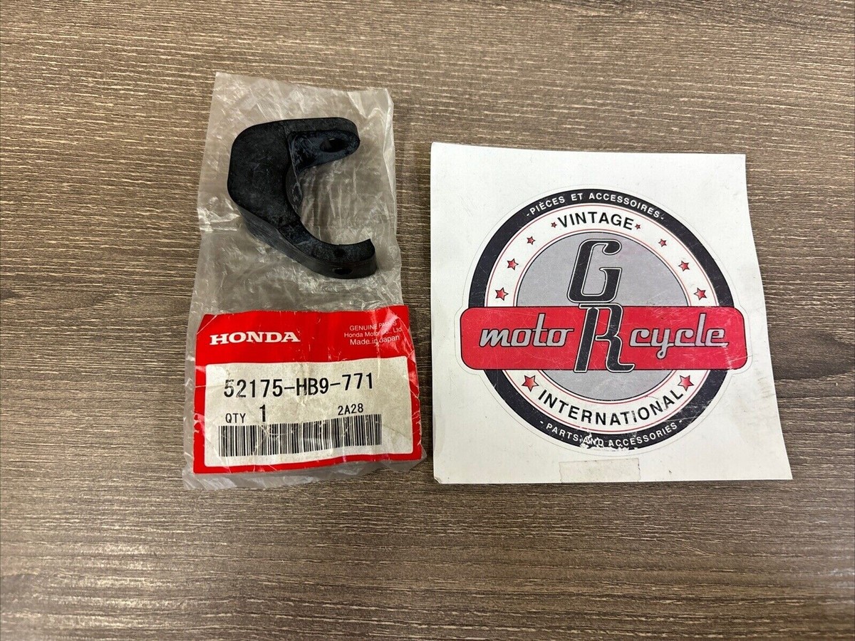 HONDA Racing ツナギ NOS Honda 1988 1989 TRX250R CHAIN LOWER SLIDER 52175-HB9-771 H126