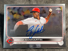 2022 Topps Chrome ROOKIE AUTO Reiver Sanmartin, item 1