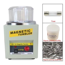 KD-185 Magnetic Tumbler Jewelry Polisher Finisher Finishing Machine AC 110V/220V