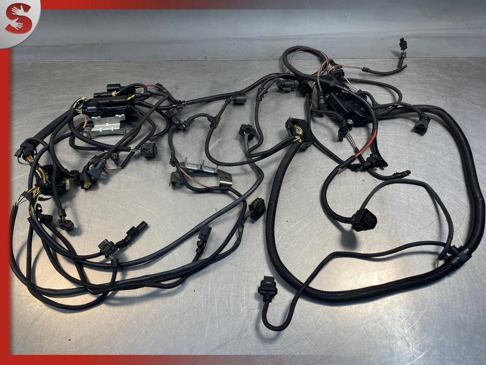 BMW ACTIVE HYBRID 2013 5 (F10) 3,0 L N55 motor turbo arnés de cableado Foto 4 de 4