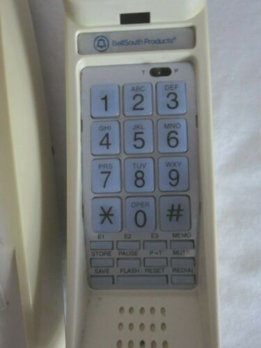 BellSouth Products Desk or Wall Memory Telephone with Manual - Zdjęcie 3 z 3