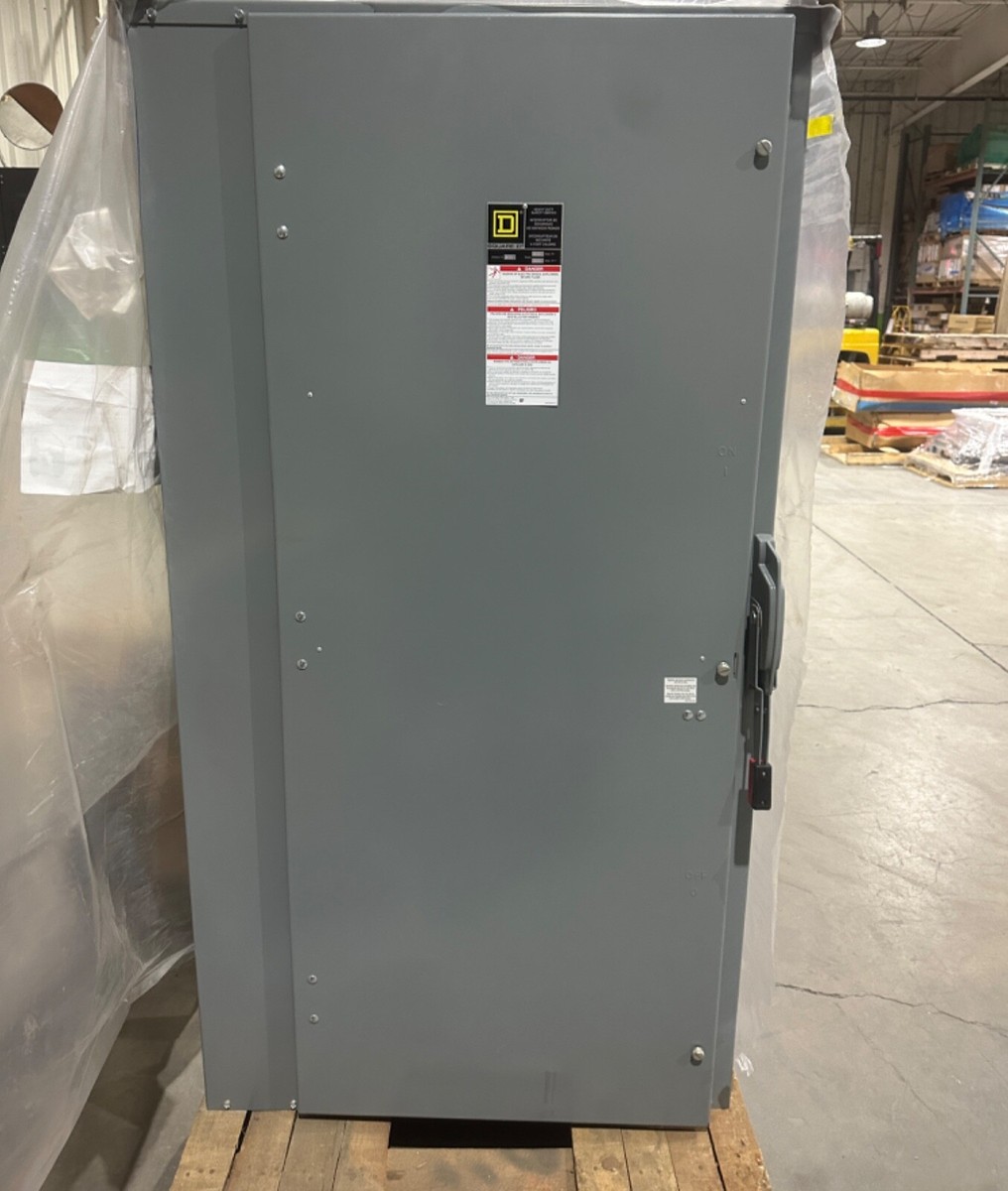 Square D H367R 800 3R 800 amp FUSED Safety Switch Disconnect 3
