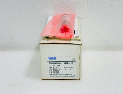WIKA WU-10-F-BCU-71-ZBGM4ZZ-ZZZ Transducer Sensor - NEW