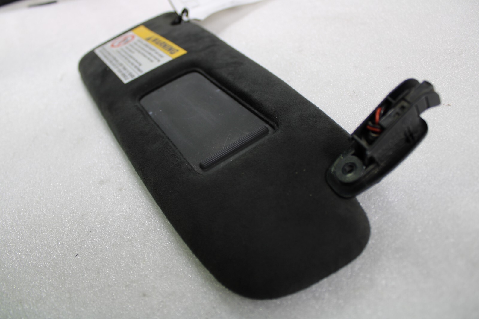 Lamborghini Gallardo Coupe, RH Sun Visor, Black, Alcantera, Used, P/N 408857552