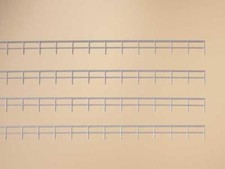 Hand railings for railway bridges Length 1660 mm HO/TT Gauge Auhagen 42655