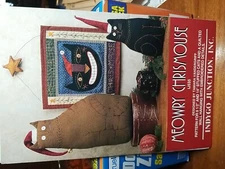 1998 Indygo Junction Meowry Chrismouse IJ535Z 8.5"&14" Uncut