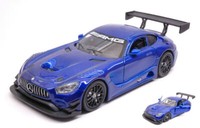 Motormax 1/24 Mercedes GT3 Amg 2016 Blau Modellbau Statisches Modell Diecast